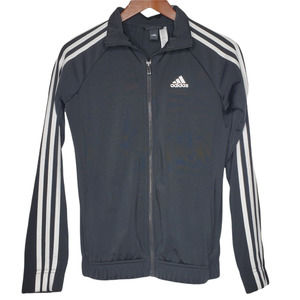Adidas ESSENTIALS WARM-UP 3-STRIPES TRACK JACKET Size XS